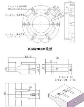 20K 2000w non-continuu Generator de Ultrasunete pentru masca de Sudare Mașină