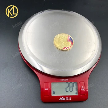 2 buc/lot Al 16-lea Președinte Al SUA, Abraham Lin coln 1861-1865 Monede de Aur, Argint Placat cu Bitcoin Moneda Design Personalizat Moneda