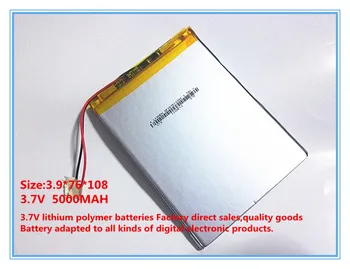 Polimer baterie de 9 inch tablet internă a bateriei built-in baterie reîncărcabilă baterie de 5000 mah 3976108