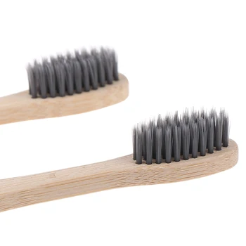5pcs/set Mediului de Carbune de Bambus Sănătate Periuta de dinti Pentru Ingrijire Orala a Dintilor de Curățare Eco Mediu cu Peri Moi Perii
