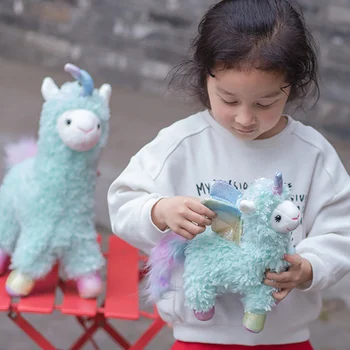 2019 noi 30/45/60cm Înger Alpaca papusa papusa de plus jucarii pentru copii de a trimite copii ziua de nastere cadouri de Craciun cadouri de fete cadouri la domiciliu