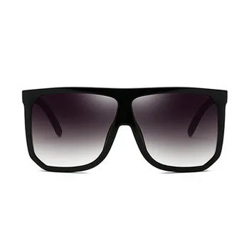 Q Epocă Ochelari de Soare Oculos De Sol UV400 Pătrat de Brand Designer de Mare Cadru ochelari de Soare pentru Femei Feminino Gradient