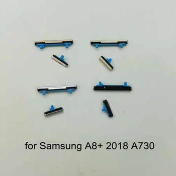 Pentru Samsung Galaxy A8 Plus 2018 A730 A730F A730N A730W Telefon Original, Carcasa Noua Cheie de Pe Partea de Alimentare de Pe Butonul de Volum