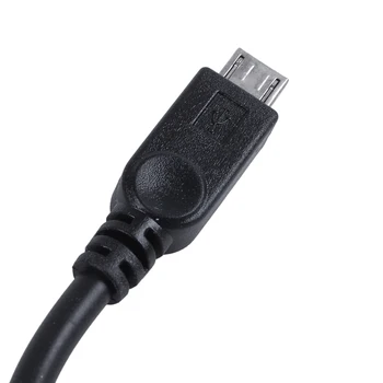Mini 5 pini de sex feminin adaptor, negru Micro-USB 5 pini de sex masculin
