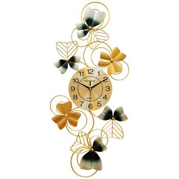 Chineză Stil Mare Ceas de Perete Lux Design Modern Abstract Metal Ceas de Perete Simplu, Creativ Relojes Living Decorul Camerei DA60WC