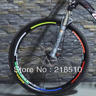12 Foi = 96 benzi Reflectorizante Autocolant de Avertizare Autocolant Decal pentru Biciclete Jante ofertă Specială - Culori Asortate