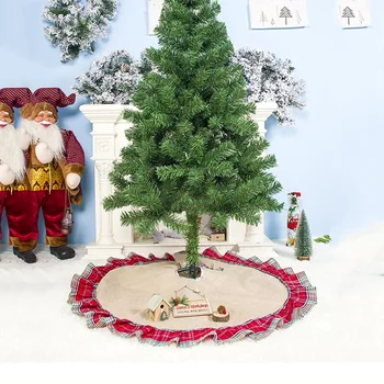 Fierbinte Carouri Pom de Crăciun Fusta Zburli Marginea Xmas Copac Fusta Decoratiuni de Craciun pentru Casa Cadouri de Anul Nou