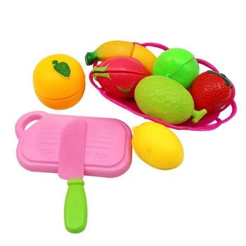 Copii de Bucatarie Set de Jucării pentru Copii Casă de Joacă Jucării de Fructe Fructe Tăiate Fructe Tăiate Jucărie