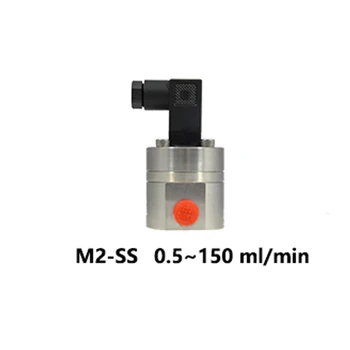 Micro Oval de Viteze debitmetru 0.3~150 ml/min Toate din oțel inoxidabil Material filet de conectare Ulei Oval de Viteze debitmetru