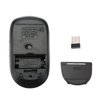 Pentru Calculator PC, Laptop 1 buc Portabil 2.4 Ghz Wireless Mouse de Gaming Tăcut USB, Optic, 1200 DPI Soareci Pohiks