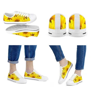 ELVISWORDS Brand Adidași Femei de Primavara Toamna Femei Clasic, cu Stil Panza de Vulcanizat Apartamente Pantofi pentru Femei Casual Zapatos