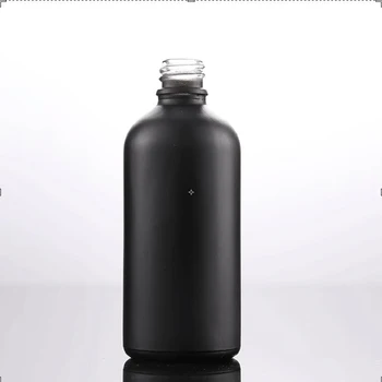 Pret de fabrica negru mat sticla dropper sticle de 30 ml 50 ml 100 ml gol ulei esențial flacoane Cosmetice Containere Transport Gratuit