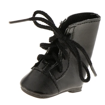 Moda din Piele PU Pantofi Papusi Accesorii Dantelă sus Cizme copii jucărie, Păpuși, Accesorii pentru 14