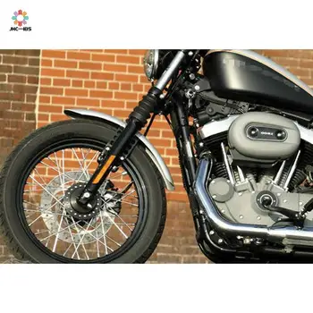 Motocicleta 2 BUC 136*21MM Furca Fata Reflector Picioare mai mici Slider de Siguranță Avertisment Pentru Harley Dyna Softail Sportster 883 1200 Fatboy