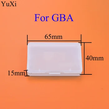 YuXi pentru GBA GBC GBP Cărți de Joc Cazuri Cartuș din material Plastic Material Plastic Transparent Joc Cartuș de Cazuri Cutie de Depozitare Protector