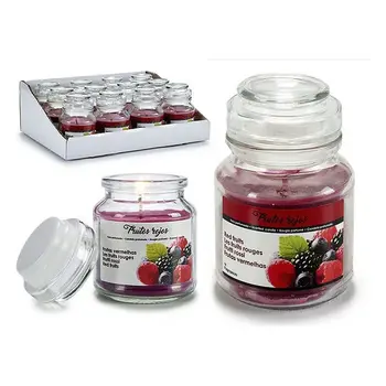 Lumânare Parfumată Fructe De Padure Rosii Borcan