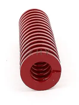 TM 8mm OD 4mm ID-ul de 30 mm 35 mm 40 mm Lungime Mijloc Roșu Sarcina 65Mn Metal Tubular Secțiunea Spirală Ștanțare Compresie Mucegai Mor de Primăvară