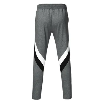 Modă de Înaltă Calitate pentru bărbați Pantaloni Fitness Musculare de sex Masculin Sport în aer liber, care Rulează Împletit Respirabil, absorbant de sudoare Pantaloni