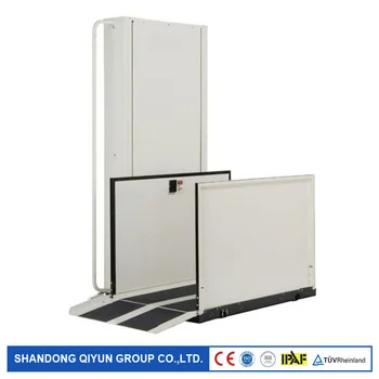 Qiyun Ridicat de securitate 220v AC putere lift scaun cu rotile platforma mini 250kg capacitate lift acasă furnizor