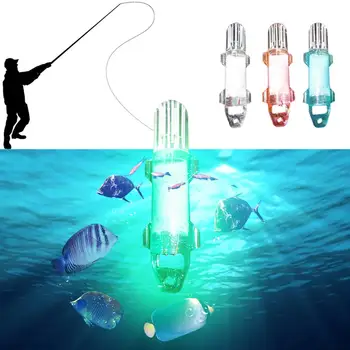 Deep Sea Pescuit de Noapte Consumabile LED Subacvatice Lumina Lămpii Nada Momeala pentru Colectarea de Repede Atragerea de Pește Culori Aleatorii de Livrare