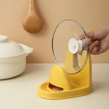 Creative Multi-funcțional Capac de Oală Sillicone Raft de Gătit suport de Stocare Bucătărie Acasă Decor de birou Instrumente de Suport Amuzant 2020