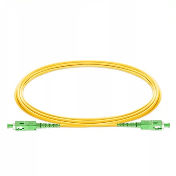 LSZH SC APC Singlemode Simplex fibra optica patch cord Cablu 2.0 mm, 3.0 mm de Fibra Optica Patch Cord Pentru Rețeaua CATV 10BUC/lot