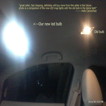 LED Lumini Auto de Interior Pentru honda crv 4 2013 camera dome harta lectură piciorul ușa lampa de eroare gratuit 10pc