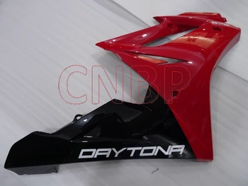Full Body Kituri Daytona 2009 - 2012 Rosu Negru Carenajele pentru Triumph 675 11 12 Motociclete Carenaj pentru Triumph 675 2011 nr vopsea