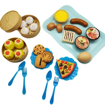 31Pcs/Set Simulare Burger Vagabond Takeware Model Mâncare Bucătărie Joc de Educație Pentru Copii Fete Copii pregăti micul dejun cadouri