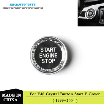 BUTONUL START Cristal apăsați tasta E piedestal șasiu Pentru BMW E46 E60 E90 E92 E93
