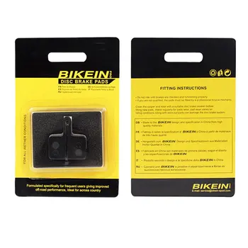 BIKEIN P180BP Rășină de Înaltă Calitate Biciclete Plăcuțele de Frână Disc Pentru Sram Avid MTB Semi-Metalice Hidraulice de Frână Pad 1Pair