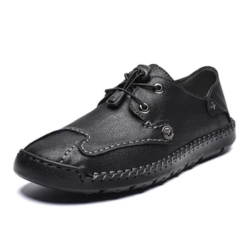 AQ374 Confortabil Barbati Pantofi Casual Mocasini Barbati Pantofi de Calitate Split din Piele pentru Bărbați Încălțăminte pentru Bărbați Apartamente de Vânzare Fierbinte Mocasini Pantofi Marimea 48