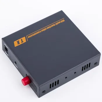 VGA La FC Fibra Optica Media Converter Extender 20km One-way Audio KVM USB Port