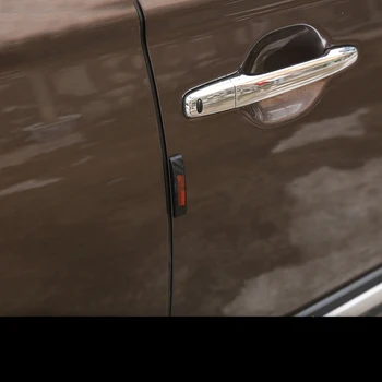 Lsrtw2017 Cauciuc Auto Usa Anti-coliziune Benzi Ornamente pentru Mitsubishi Outlander Accesorii