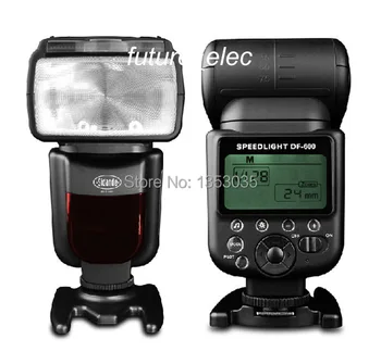 DF-600 GN58 Flash Speedlite pentru Nikon D300 D300s D700 D750 D800 D800E D7000 D80 D5100 D5200 D3100 D3200 D3300 / YN-560II YN560II