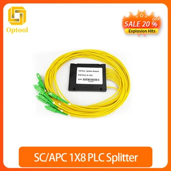 SC /APC 1x16 3.0 MM PLC splitter-ul optic SC /APC 1x16 PLC Fibre optice splitter single-mode Fibra optică splitter Transport Gratuit