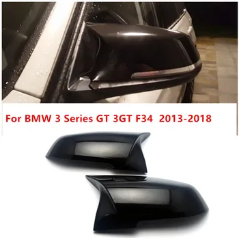 1 Pereche Negru Lucios Capace de Oglinzi Stanga Dreapta Oglinda Retrovizoare plafon Pentru BMW Seria 3 GT 3GT F34 2013-2018