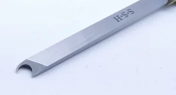 1buc HSS prelucrare a Lemnului Inel de Cuțit de Lemn DIY instrument de Strunjire Instrumente de Cotitură A2023