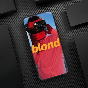 Frank Blond Ocean Telefon Caz Capacul Coca Pentru Xiaomi Mi A2 A3 8 9 SE 9T 10 10T Pro Lite Ultra Poco X3 negru Coque Destul de