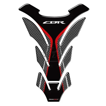 3D Carbon-uita-te Motocicleta Rezervor Tampon Protector Decal Autocolante Caz pentru Honda CBR 250RR 600RR 900RR 1000RR 650F 500R Fireblade