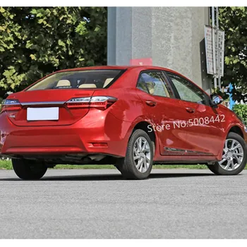 Pentru Toyota Corolla Altis 2017 2018 2019 masina din spate bara de protecție din spate tapiterie portbagaj placă de protecție cadru pragul pedala de panou
