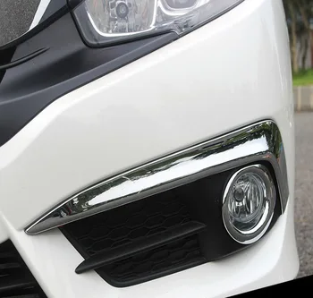 Auto-styling Ceață Față Lampă Capac Rama Decor Crom Accesoriu Auto 2 Stil Pentru Honda Civic Sedan 10 2016 Car Styling