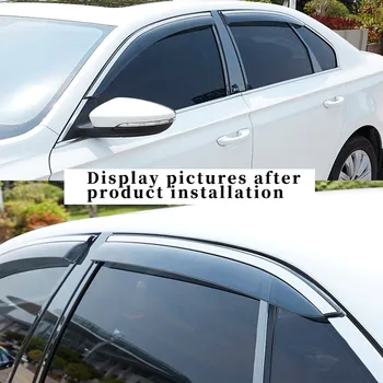 Pentru Toyota Corolla 2007-2013 masina deflector de vânt garda ploaie de aerisire parasolar capac de styling, accesorii Auto Masina fereastră husa de Ploaie