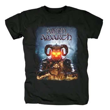 Bloodhoof Amon Amarth Scandinave Metal negru barbati T-Shirt Dimensiunea Asia