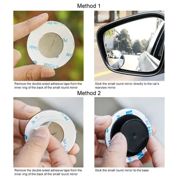 2 buc parcare blind spot mirror accesorii pentru Peugeot 206 207 208 301 307 308 406 407 408 508 2008 3008 4008 5008 RCZ
