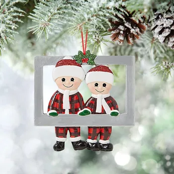 Crăciun, Pom De Crăciun Ornament Personalizat Supraviețuit Familie De Ornament 2020 Cadou De Crăciun Moș Crăciun Decoratiuni De Vacanță #40