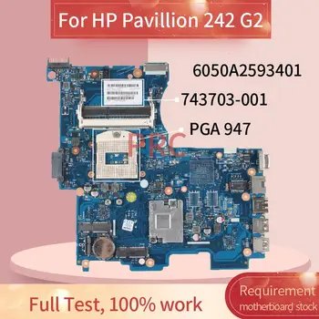 743703-001 743703-001 Pentru HP Pavillion 242 G2 Notebook placa de baza 6050A2593401 SR17D PGA 947 HM87 DDR3 Placa de baza