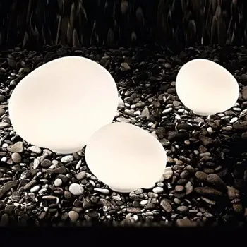 Moderne de Sticlă LED Lămpi de Masă Decor Art Masa de Bar de Lumină Pietriș de Fixare de Iluminat Interior Dormitor Eye Camera Acasa Art Lampă de Masă TA009