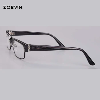 Ochelari de înaltă Calitate Rame Bărbați Femei gafas Retro de Epocă Pătrat Ochelari Transparent Oglinda maro negru Cadru Optic Ochelari