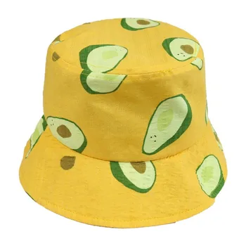 Avocado imprimare pescar pălărie primăvara și vara pălărie de soare în aer liber palarie de soare de sex masculin palarie de soare de primăvară și de toamnă, de călătorie de agrement